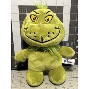 Aurora Plush Dr Suess Chubby The Grinch Stuffed Animal Toy Baby 9"